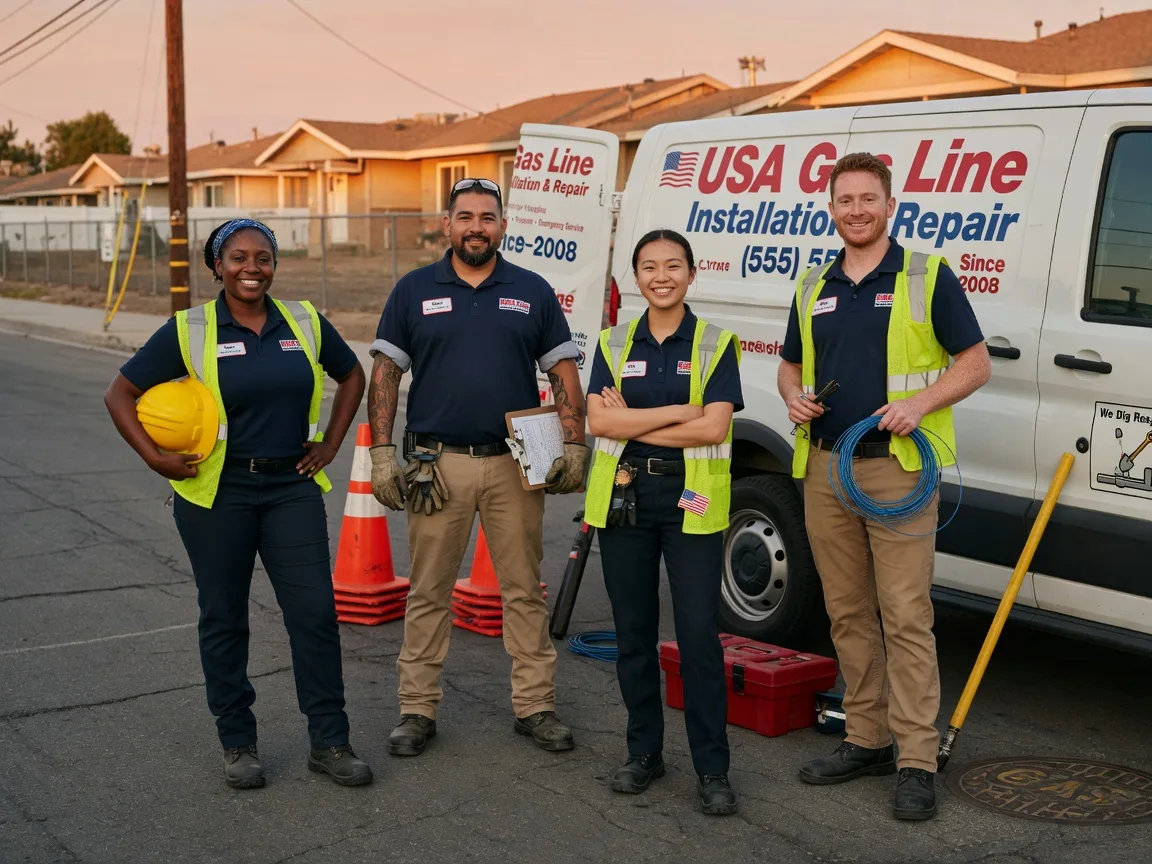 Gas Line Installation company in Mount Aetna, PA